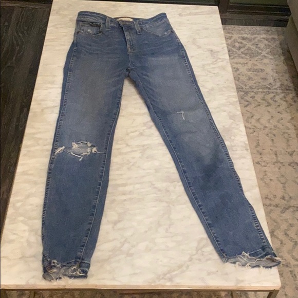 Madewell curvy high rise skinny - Picture 2 of 7